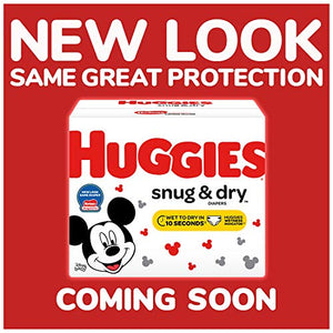 HUGGIES Snug & Dry Diapers, Size 4, 192Count (Packaging May Vary)