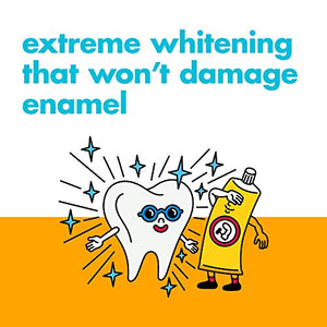 ARM & HAMMER Advanced White Extreme Whitening Toothpaste, TWIN PACK (Contains Two 6oz Tubes) -Clean Mint- Fluoride Toothpaste