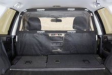Load image into Gallery viewer, Bushwhacker - Deluxe Dog Barrier 50" Wide - Ideal for Smaller Cars, Trucks, and SUVs CUVs - Pet Restraint Car Backseat Divider Vehicle Gate Cargo Area Travel Trunk Mesh Net Screen Barricade

