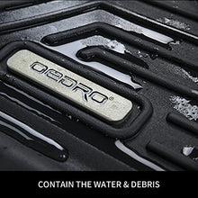 Load image into Gallery viewer, OEDRO Floor Mats Compatible with 2015-2020 Honda Fit, Custom Fit Front &amp; 2nd Row Liner Set, Black TPE All-Weather Guard
