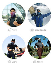 Load image into Gallery viewer, Into the AM Black - Paint Splatter Neck Gaiter Face Scarf Mask Bandana Gator
