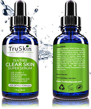 Load image into Gallery viewer, TruSkin Tea Tree Clear Skin Serum with Vitamin C, Salicylic Acid &amp; Retinol, 1fl oz
