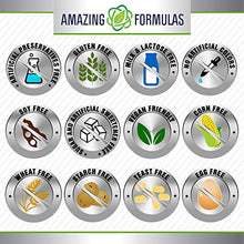 Load image into Gallery viewer, Amazing Formulas Quercetin - 500 Mg, 120 Veggie Capsules (Non-GMO,Gluten Free) Supports Cardiovascular Health-Helps Improve Anti-Inflammatory &amp; Immune System - Supports Healthy Aging &amp; Overall Health

