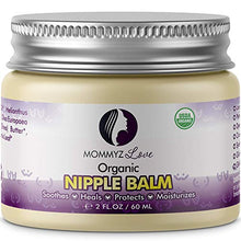 Load image into Gallery viewer, Best Nipple Cream for Breastfeeding Relief (2 oz) - Provides Immediate Relief To Sore, Dry And Cracked Nipples Even After A Single Use - PEDIATRICIAN TESTED - USDA Certified Organic (1 Jar)
