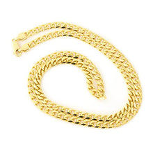 Load image into Gallery viewer, Men&#39;s Solid 14k Yellow Gold 4.5 Millimeters Heavy Miami Cuban Link Chain Necklace, 20 Inches
