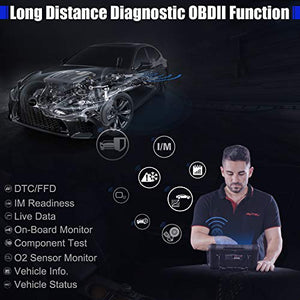 Autel Scanner MaxiSys MS906BT, 2021 Newest Automotive Scan Tool, US Version of MaxiCOM MK906BT, Upgraded of MS906 DS808 MP808, ECU Coding, Bi-Directional Control, 31+ Services, All Systems Diagnostics