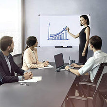 Load image into Gallery viewer, VIZ-PRO Dry Erase Board/Whiteboard, Non-Magnetic, 48 x 36 Inches, Wall Mounted Board for School Office and Home
