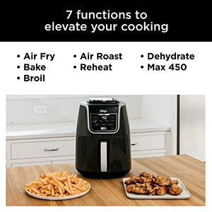 Ninja Max XL Air Fryer that Cooks, Crisps, Roasts, Broils, Bakes, Reheats and Dehydrates, with 5.5 Quart Capacity, and a High Gloss Finish