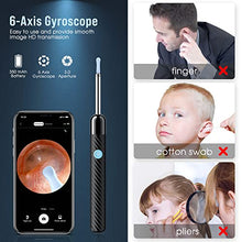 Load image into Gallery viewer, Ear Wax Removal - Earwax Remover Tool with 8 Pcs Ear Set - Ear Cleaner with Camera - Earwax Removal Kit with Light - Ear Camera with 6 Ear Spoon - Ear Cleaner for Kids, Adults &amp; Pets
