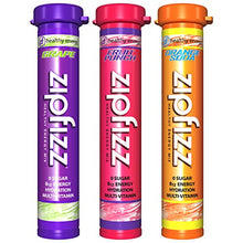 Load image into Gallery viewer, Zipfizz Healthy Energy Drink Mix, Hydration with B12 and Multi Vitamins, Variety Pack, 30 Count, 0.38 Ounce (Pack of 30)

