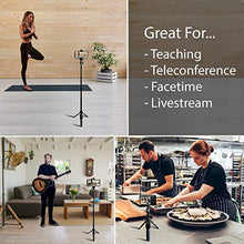 Load image into Gallery viewer, Fugetek Portable 48" Selfie Stick &amp; Tripod, All in One, Lightweight Aluminum, FaceTime, Video Teaching, Bluetooth Remote Compatible with iPhone 11/Xs MAX/XR/XS/X/8/8 Plus/7/7 Plus/6s,Galaxy S10/S9/S9

