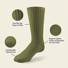 Load image into Gallery viewer, Maggie's Organics Cotton Crew Sock Tri-Pack (9-11, Denim/Eggplant/Navy) 3
