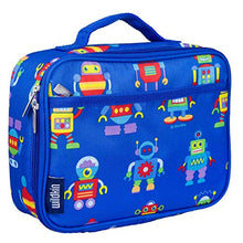 Load image into Gallery viewer, Wildkin Insulated Lunch Box for Boys and Girls, Perfect Size for Packing Hot or Cold Snacks for School and Travel, Mom&#39;s Choice Award Winner, BPA-Free, Olive Kids (Robots)
