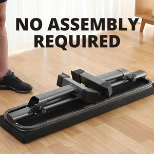 Finer Form Gym Quality Foldable Flat Bench for Multi-Purpose Weight Training and Ab Exercises