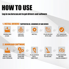 Load image into Gallery viewer, FORScan ELM327 OBD2 USB Adapter for Windows, Diagnostic Coding Tool with MS-CAN/HS-CAN Switch for Ford Lincoln Mazda Mercury Series Vehicles
