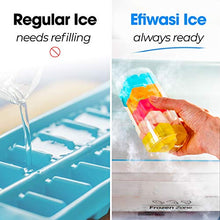 Load image into Gallery viewer, Reusable Ice Cubes For Drinks - Chills Drinks Without Diluting Them - Made From BPA Free Plastic - Refreezable, Washable, Quick And Easy To Use - For All Beverages - Pack Of 30 With Storage Container

