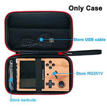 Load image into Gallery viewer, RAWECUD Hard Carrying Case for RG351V Handheld Game Console, RG351V Portable Game Console Storage Case(Case Only)
