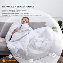 Load image into Gallery viewer, Maple Down Duvet Insert King Size, Down Alternative Comforter Quilted with Corner Tabs for All Season, Soft &amp; Breathable Cotton Surface Machine Washable White
