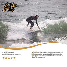 Load image into Gallery viewer, South Bay Board Co. - 5' / 6' / 8' Beginner Surfboards - Safe Soft-Top Surfboards - Beginner Surfboards for Kids &amp; Adults – Strong Triple Stringer Durability - Leash &amp; Safe-Edge Fins Included
