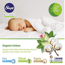 Load image into Gallery viewer, Sleepy Natural Diapers Size 7 - Organic Diapers Highly Absorbent and Hypoallergenic Bamboo Baby Diapers for Girls and Boys - Disposable Diapers 80 Count - Size 7 Diapers, Child Weight 44-66 lbs
