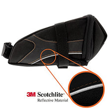 Load image into Gallery viewer, BV Bicycle Y-Series Strap-On Bike Saddle Bag/Bicycle Seat Pack Bag, Cycling Wedge with Multi-Size Options
