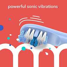 Load image into Gallery viewer, hum by Colgate Smart Electric Toothbrush Kit, Rechargeable Sonic Toothbrush with Travel Case and Replacement Head, Blue
