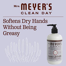 Load image into Gallery viewer, Mrs. Meyer&#39;s Clean Day Hand Lotion for Dry Hands, Non-Greasy Moisturizer Made with Essential Oils, Cruelty Free Formula, Lavender Scent, 12 oz
