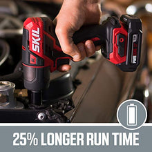 Load image into Gallery viewer, SKIL PWRCore 12 Brushless 12V 3/8 Inch Impact Wrench, Includes 2.0Ah Lithium Battery and PWRJump Charger - IW5744-10
