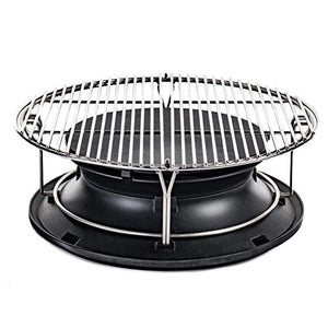 Kamado Joe KJ-Hyper Classic Joe SloRoller with Rack, Black