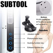 Load image into Gallery viewer, Tight Vagina Oral Sex Toys for Man Automatic Pocket Pussy Thruster Male Masterbrator Cup Pussycat Guy Sweater Silica Gel Vacuum Suction Lingerie 6

