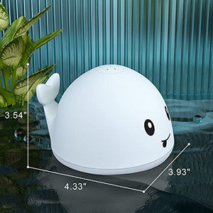 josid Baby Bath Toys Bathroom Baby Toys Infant Bath Toys for Ages 1 2 3 Kids Birthday Gifts Bath Toys for Toddlers Gifts Cute Swim (White)