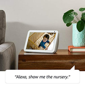 Echo Show 8 -- HD smart display with Alexa – stay connected with video calling  - Sandstone