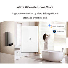 Load image into Gallery viewer, BENEXMART Smart WiFi Water Heater Switch Boiler Switches Alexa Google Home Voice US Standard Touch Panel Timer Outdoor 4G App Control (Shu)
