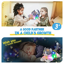 Load image into Gallery viewer, Houwsbaby Light up Kitty Stuffed Animal Cat Floppy LED Plush Toy Kitten Night Lights Glow Pillow Birthday Gifts for Kids Toddler Girls, Gary, 15''
