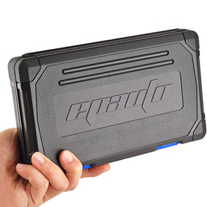 40 Pieces - EPAuto 1/4-Inch & 3/8-Inch Drive Socket Set with 72 Tooth Reversible Ratchet