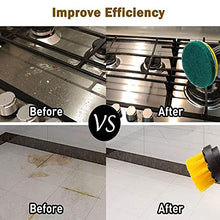 Load image into Gallery viewer, 31 Piece Drill Brush Attachments Set, Scrub Pads &amp; Sponge,Power Scrubber Brush with Extend Long Attachment All Purpose Cleaning Kit for Grout, Tiles, Sinks, Bathtub, Bathroom, Kitchen and Automobile
