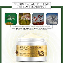 Load image into Gallery viewer, 2 Pack Snail Essence Face Cream - Acne Scar Removal Cream Skin Moisturizing Nourishing Collagen Essence Cream for Damaged Skin Repair
