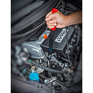 GEARWRENCH 15 Pc. Serpentine Belt Tool Set with Locking Flex Head Ratcheting Wrench - 89000