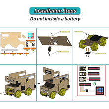 Load image into Gallery viewer, KEYESTUDIO Smart Home RV Robot Car for Arduino, A Mini Camper Van Electrical System/Motorhome/Touring Carvan Model for Learning Programing, Home Automation, STEM &amp; Creativity
