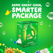Load image into Gallery viewer, Gain Laundry Detergent Liquid Soap Eco-Box, Ultra Concentrated High Efficiency (HE), Original Scent, 96 Loads
