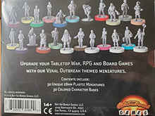 Load image into Gallery viewer, [Not-So-Bored Games] Viral Outbreak Miniatures (30 25mm Figures, 30 Character Snaps), Perfect for Pandemic
