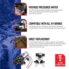 Load image into Gallery viewer, ProGear 3200 RV Replacement Water Pump | 2088/4008 Revolution Direct Replacement | 3.3 GPM Strong Flow | 12 Volt DC | Self-Priming | Approved for Potable Water Use
