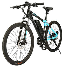 Load image into Gallery viewer, ANCHEER 350W 27.5&#39;&#39; Electric Bike, Electric Mountain Bike Newest 20MPH Adults Ebike with Removable 36V 10.4Ah Lithium-Ion Battery, Professional 24 Speed Gears
