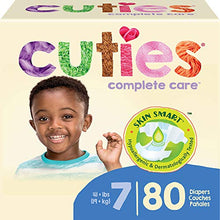 Load image into Gallery viewer, Cuties Diapers | Choose Size | Super Absorbent | Hypoallergenic | Skin Smart | Size 7 | 80 Count
