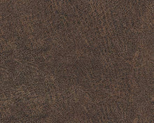 Load image into Gallery viewer, Signature Design by Ashley Follett Faux Leather Manual Pull Tab Reclining Sofa, Two Tone Brown
