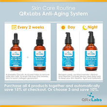 Load image into Gallery viewer, Peptide Complex Serum/Collagen Booster for the Face with Hyaluronic Acid and Chamomile Extract - Anti Aging Peptide Serum, Reduces Wrinkles, Heals and Repairs Skin - Tightening Effect - 1 fl oz
