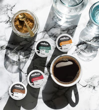 Load image into Gallery viewer, Lavazza Gran Selezione Single-Serve Coffee K-Cup Pods for Keurig Brewer, Dark Roast, 16 Count Box, Black, White
