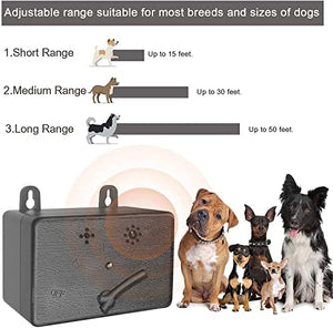New 2022 Bark Box Anti Barking Device for Dogs - Barking Box Anti Bark Device, Stop Barking Dog Devices. Ultrasonic Dog Bark Control, Bark Deterrent Outdoor, Neighbors Dog Silencer