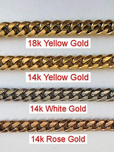 Load image into Gallery viewer, Men&#39;s Miami Cuban Bracelet - 8-18mm - Iced Out Men&#39;s Heavy Cuban Link - 14k 18k Yellow Or Rose Gold Over Stainless Steel - Never Changes Color (7.5, 18mm 18k Gold)
