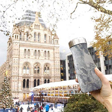 Load image into Gallery viewer, S'well Stainless Steel Traveler - 16 Fl Oz - Blue Granite - Triple-Layered Vacuum-Insulated Travel Mug Keeps Coffee, Tea and Drinks Cold for 24 Hours and Hot for 12 - BPA-Free Water Bottle
